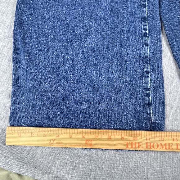 WE THE FREE Women Size 30 Colette High Rise Wide Leg Cropped Cotton Denim Jeans - Picture 12 of 16